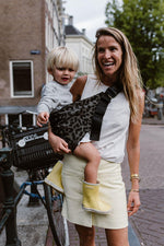 Wildride Porta-bebé Print - Grey leopard