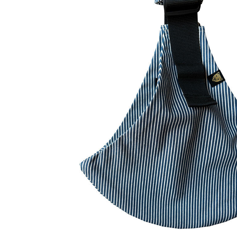 Wildride Porta-bebé Denim - Indigo Stripe