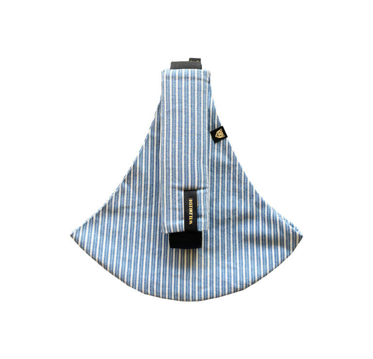 Wildride Porta-bebé Denim - Denim Stripe