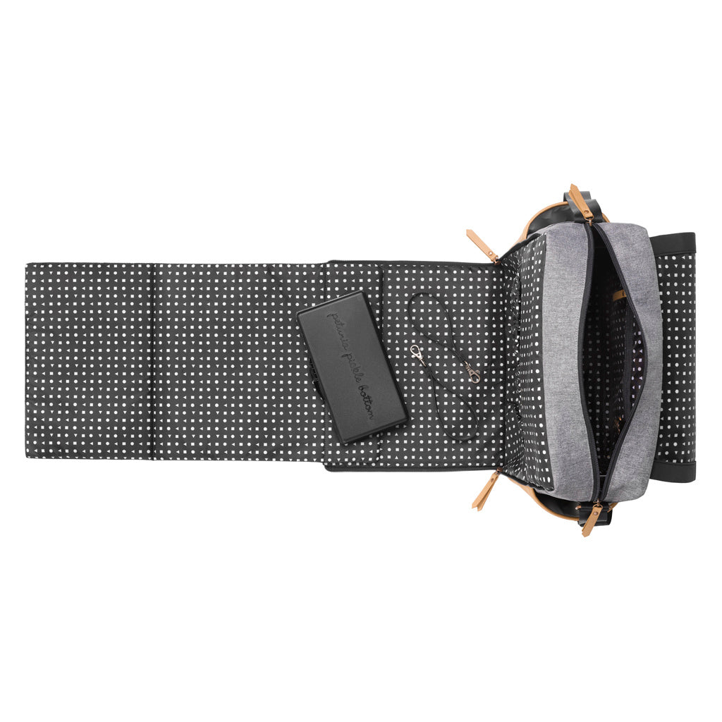 Petunia Boxy Backpack - Camel/Graphite