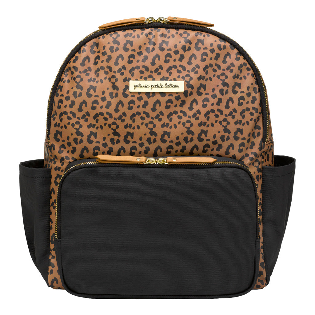 Petunia District Backpack - Leopard Leatherette