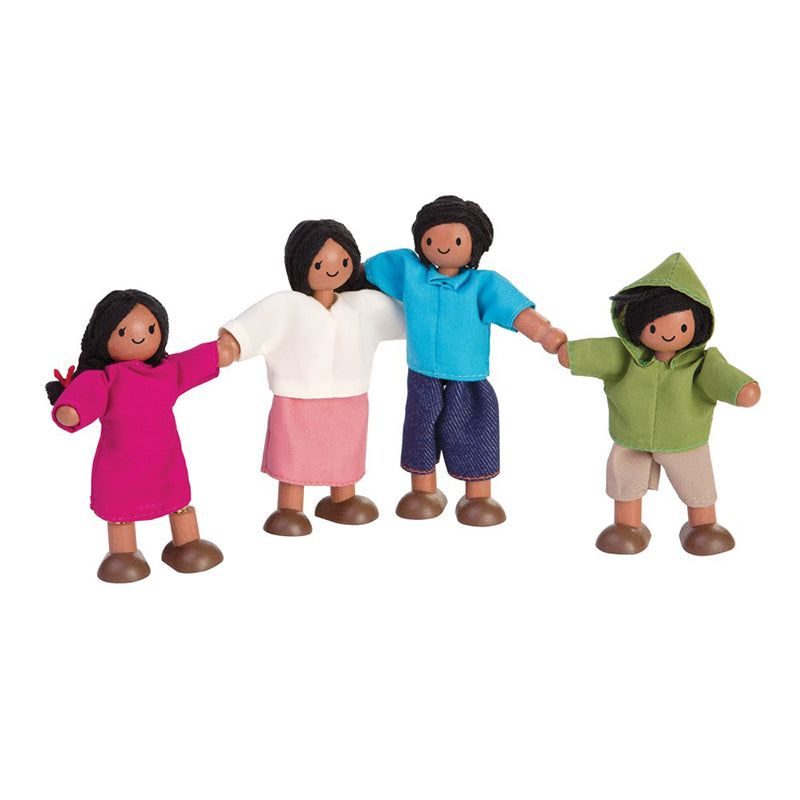 PlanToys - Família de Bonecos (Mediterrânea)