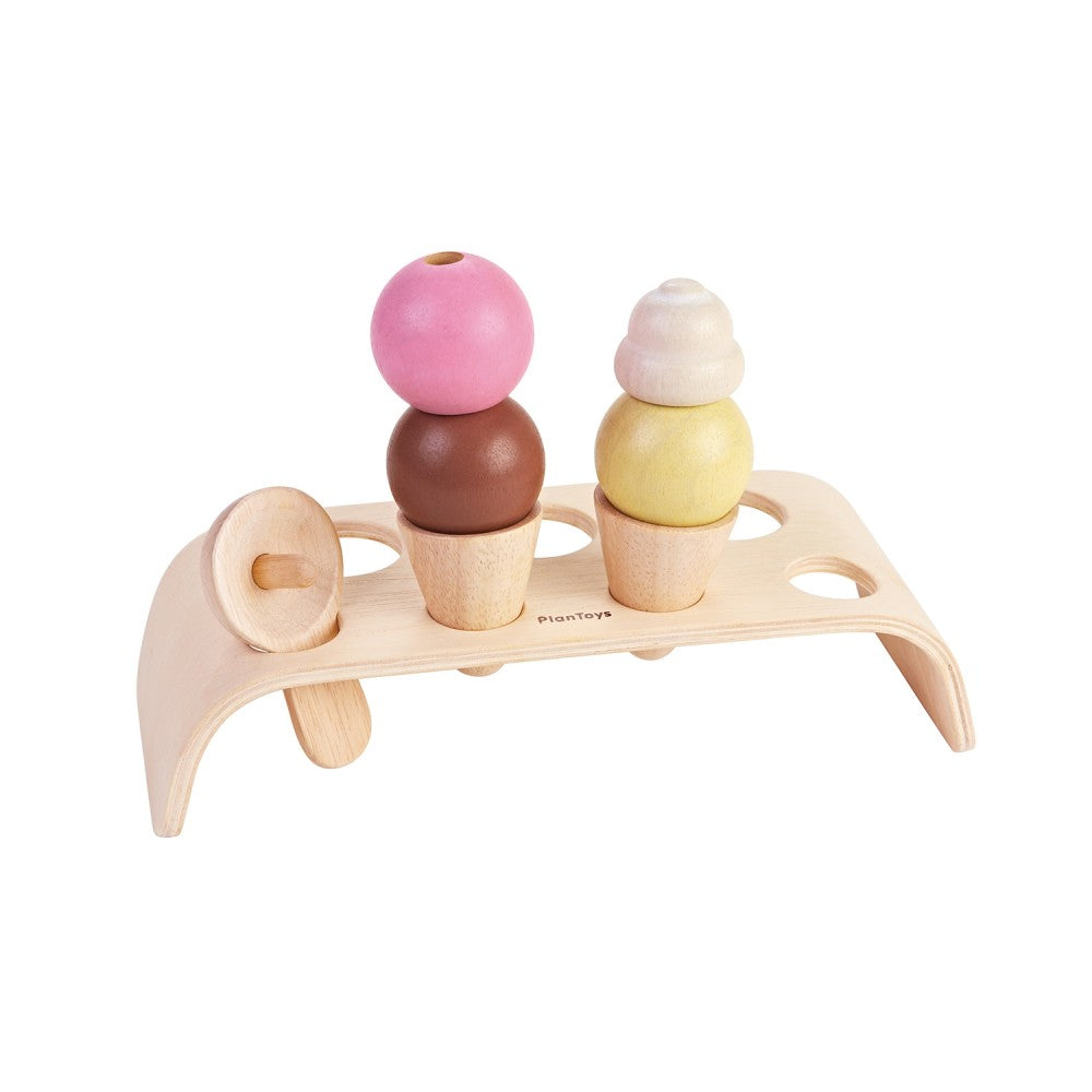 PlanToys - Set de Gelados Pastel Collection