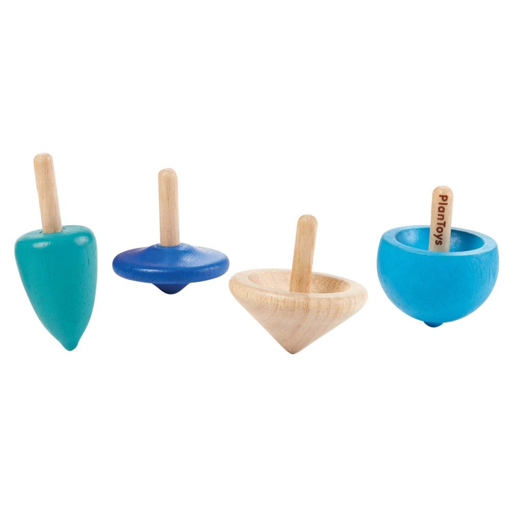 PlanToys - Set de Piões (Pk 6)