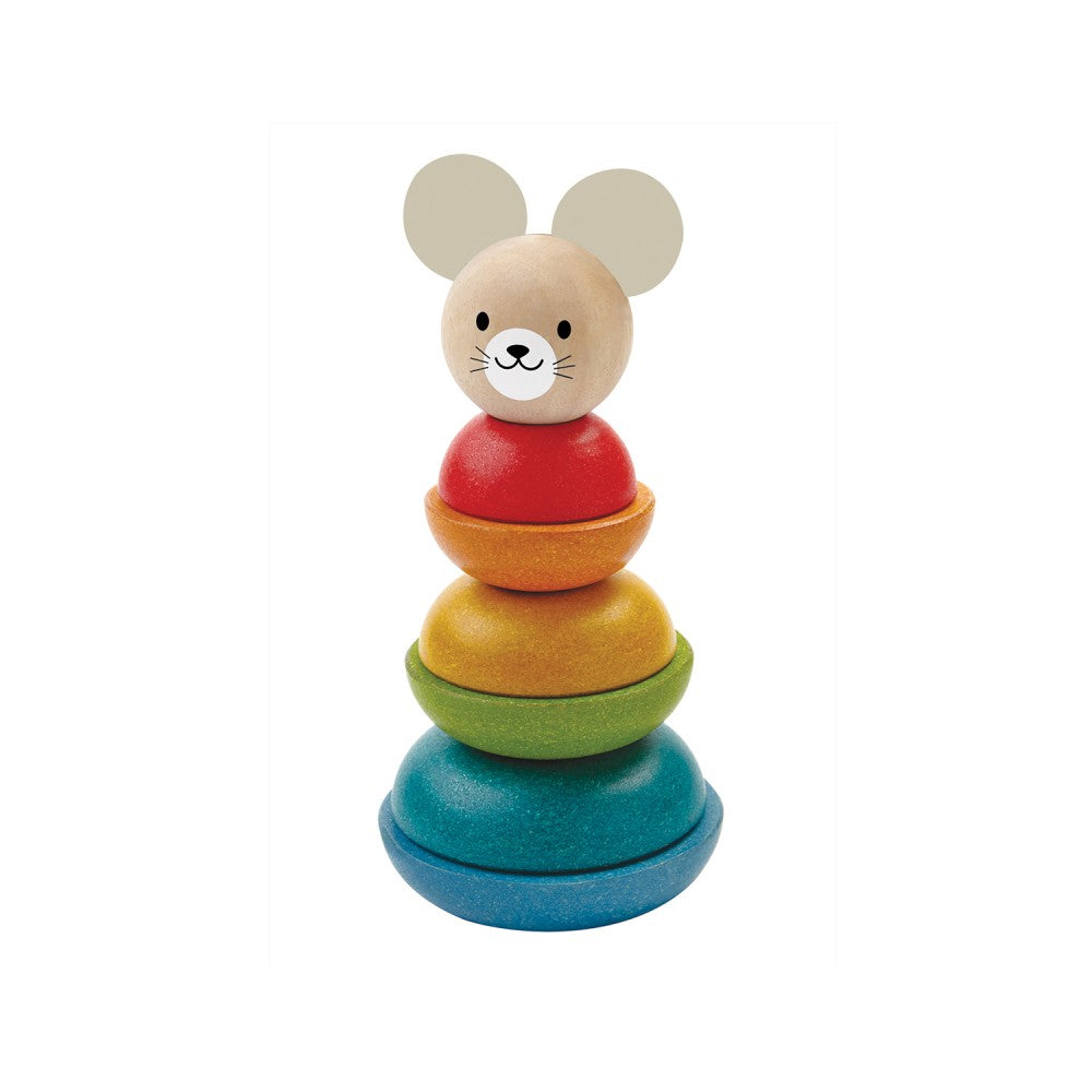 PlanToys - Pirâmide de Anéis Rato