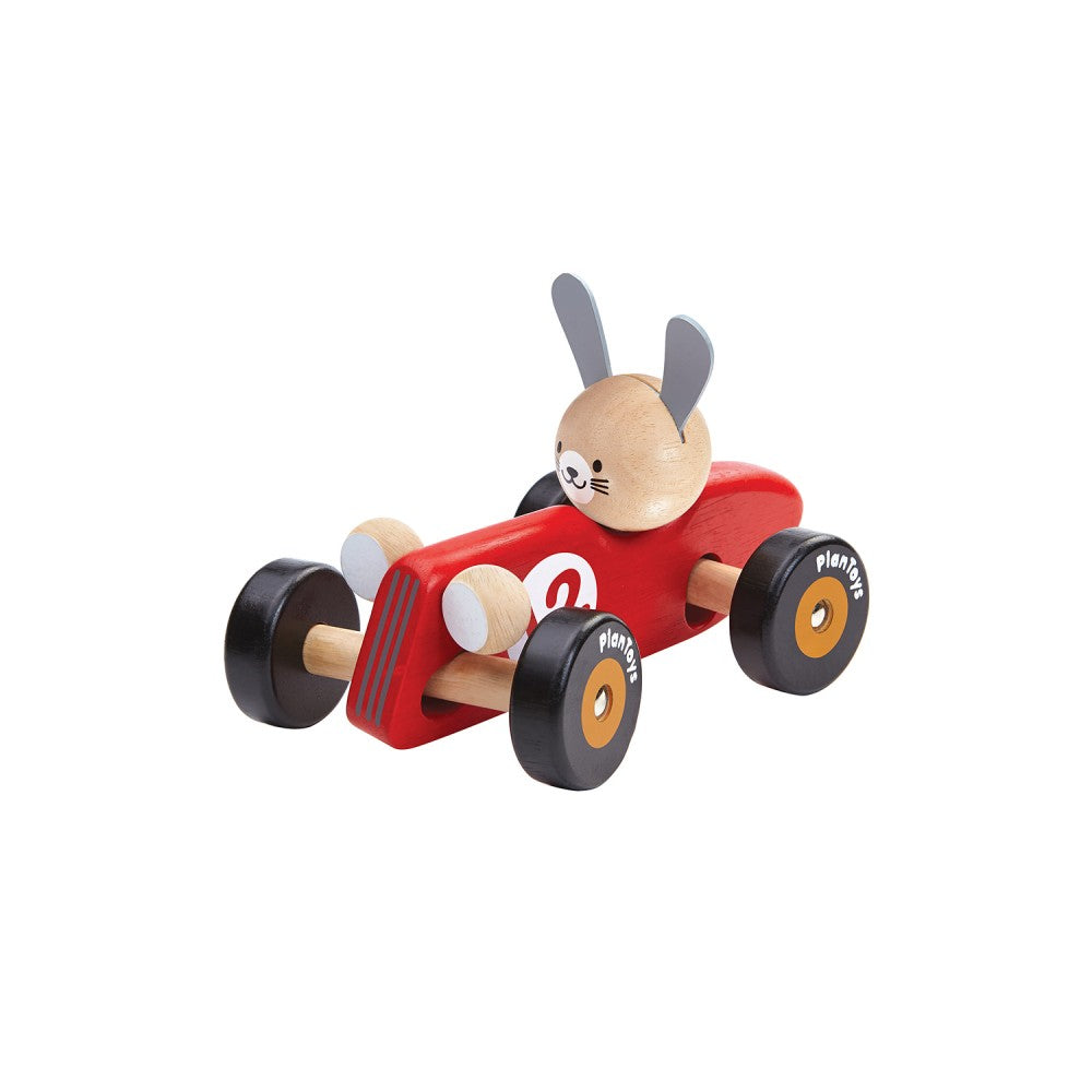 PlanToys - Carro de Corrida Coelho