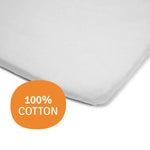 AeroMoov Lençol Ajustável para Cama de Viagem - Branco
