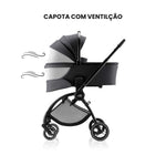 Trio Rio Carrinho de Bebé + Alcofa + Ovinho Baby-Safe Pro da Britax Römer - Style Teak