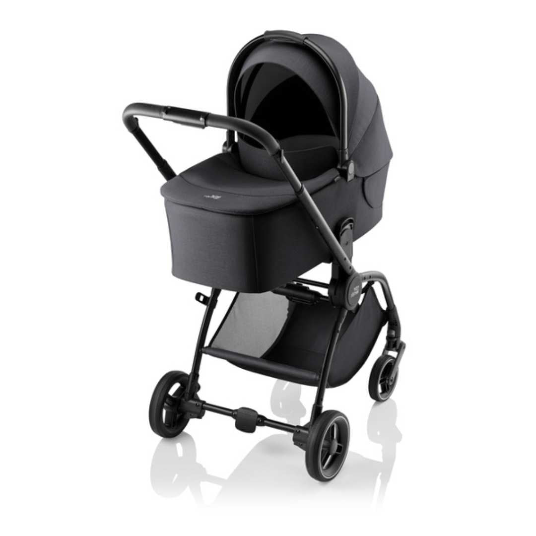 Trio Rio Carrinho de Bebé + Alcofa + Ovinho Baby-Safe Pro da Britax Römer - Style Carbon Black