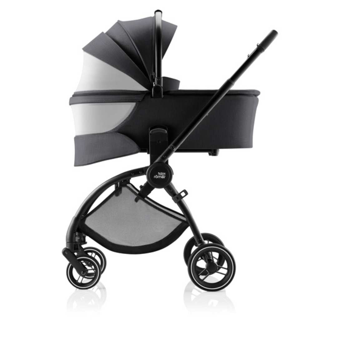 Duo Rio Carrinho de Bebé + Alcofa da Britax Römer - Style Carbon Black