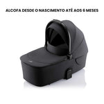 Trio Rio Carrinho de Bebé + Alcofa + Ovinho Baby-Safe Pro da Britax Römer - Style Carbon Black