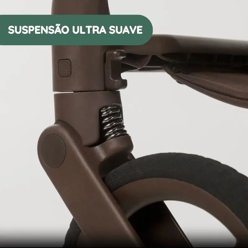 Suspensão ultra suave para passeios mais confortáveis