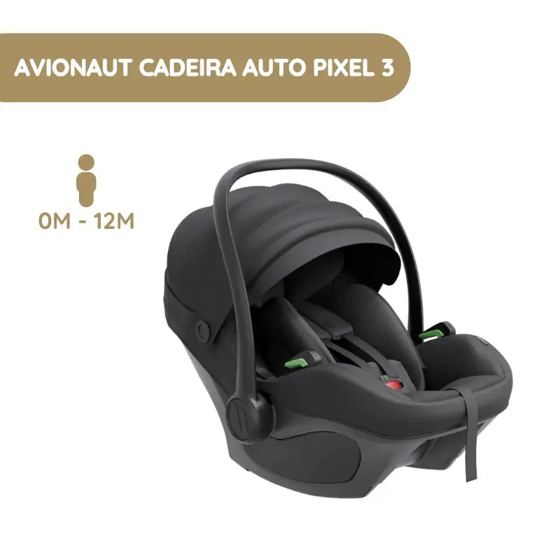 Avionaut Cadeira Auto Pixel 3 - Black