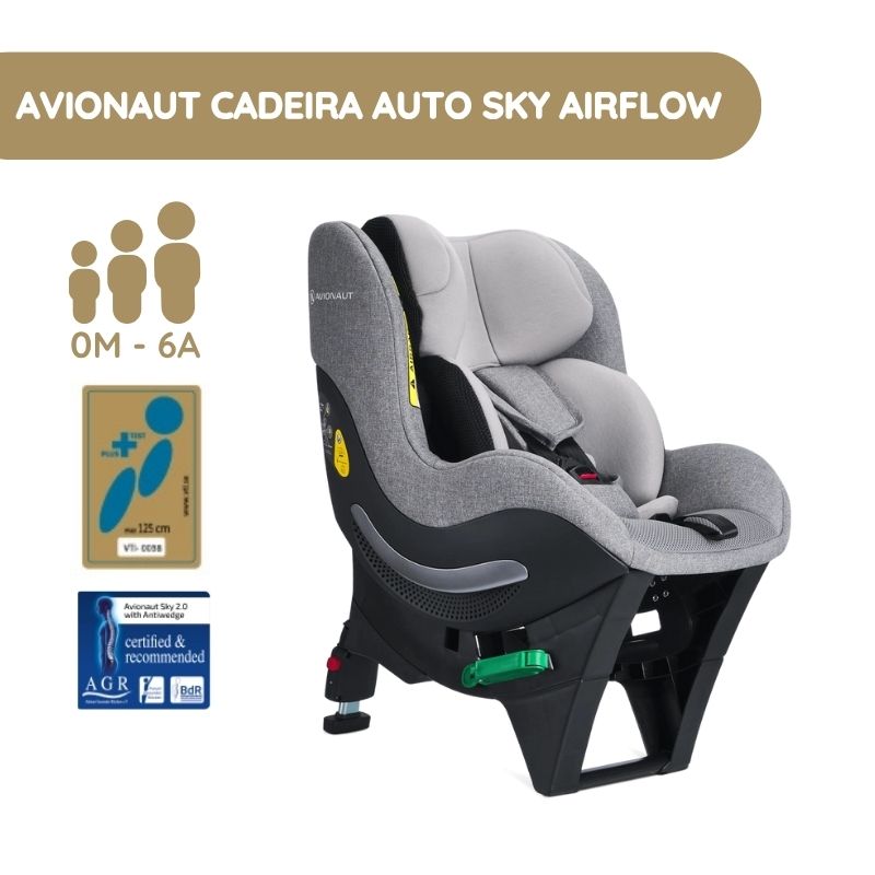 Avionaut Cadeira Auto Sky AirFlow - Grey
