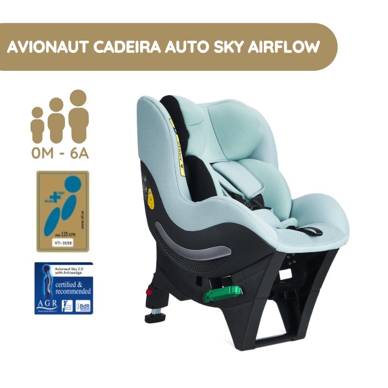 Avionaut Cadeira Auto Sky AirFlow - Mint