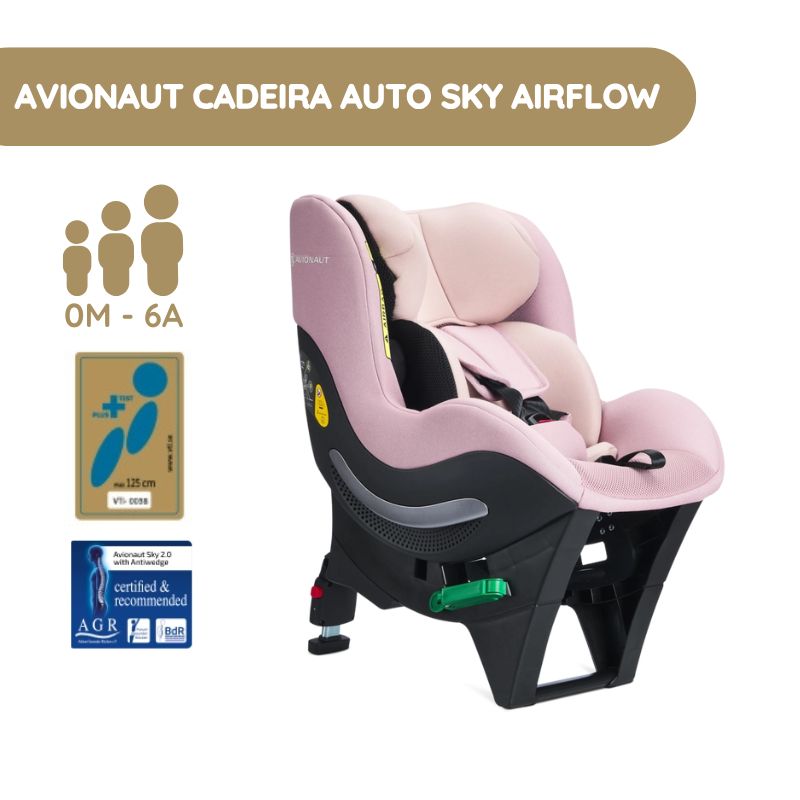 Avionaut Cadeira Auto Sky AirFlow - Pink