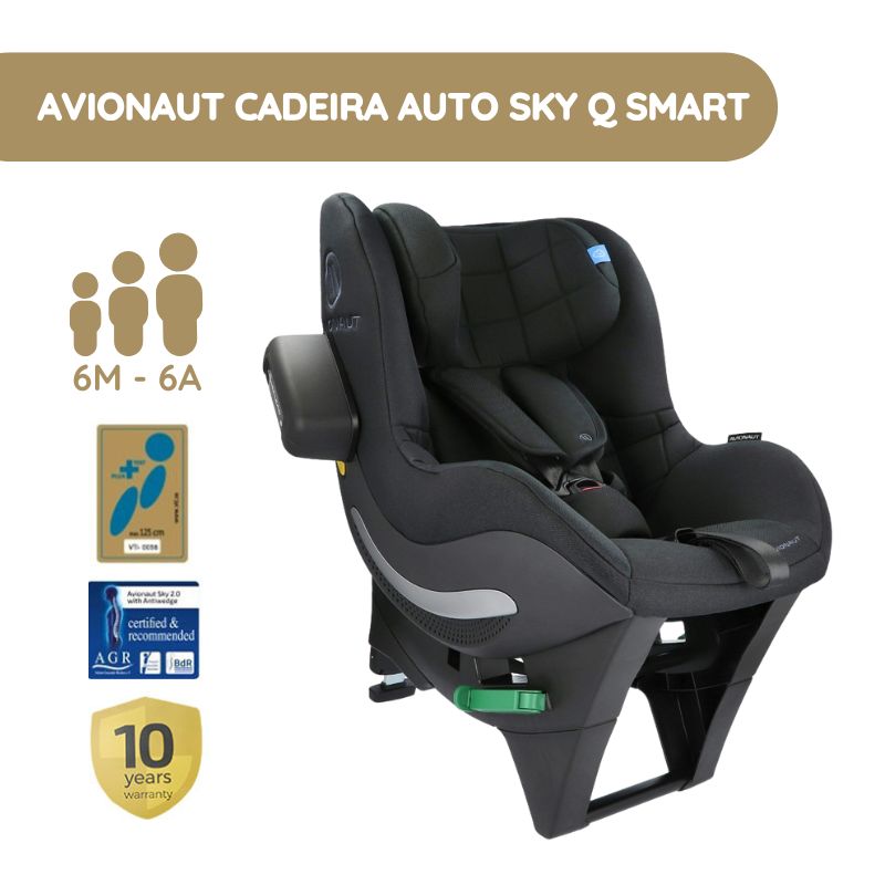 Avionaut Cadeira Auto Sky Q Smart - Black