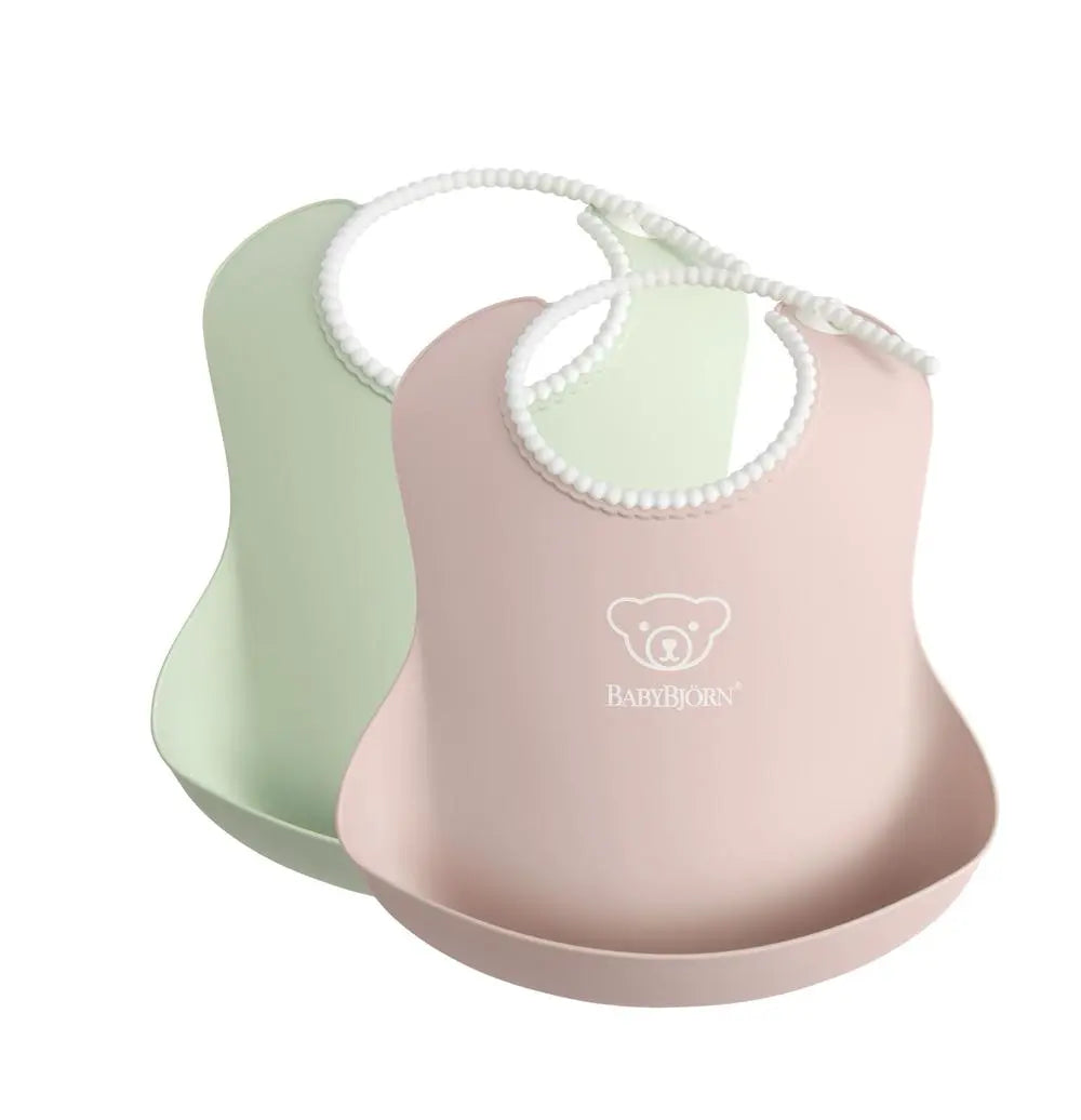 BabyBjorn Babete (2 und.) - Verde Pastel/Rosa pastel