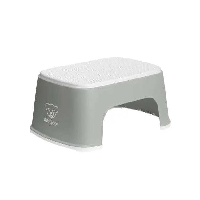 BabyBjorn Banco Estável - Gris/Blanco