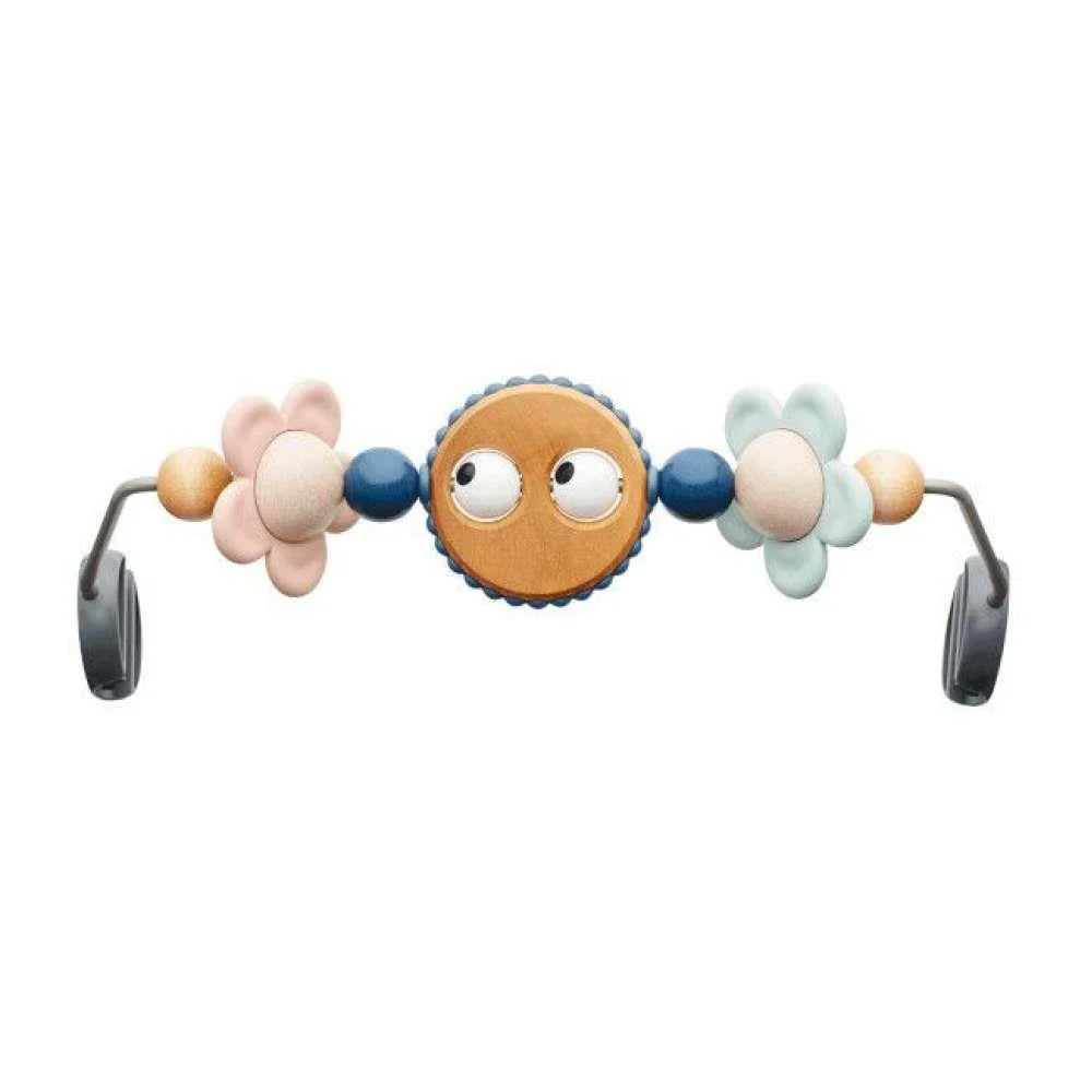 BabyBjorn Brinquedo de Madeira para Espreguiçadeira - Olhos Travessos Pastel