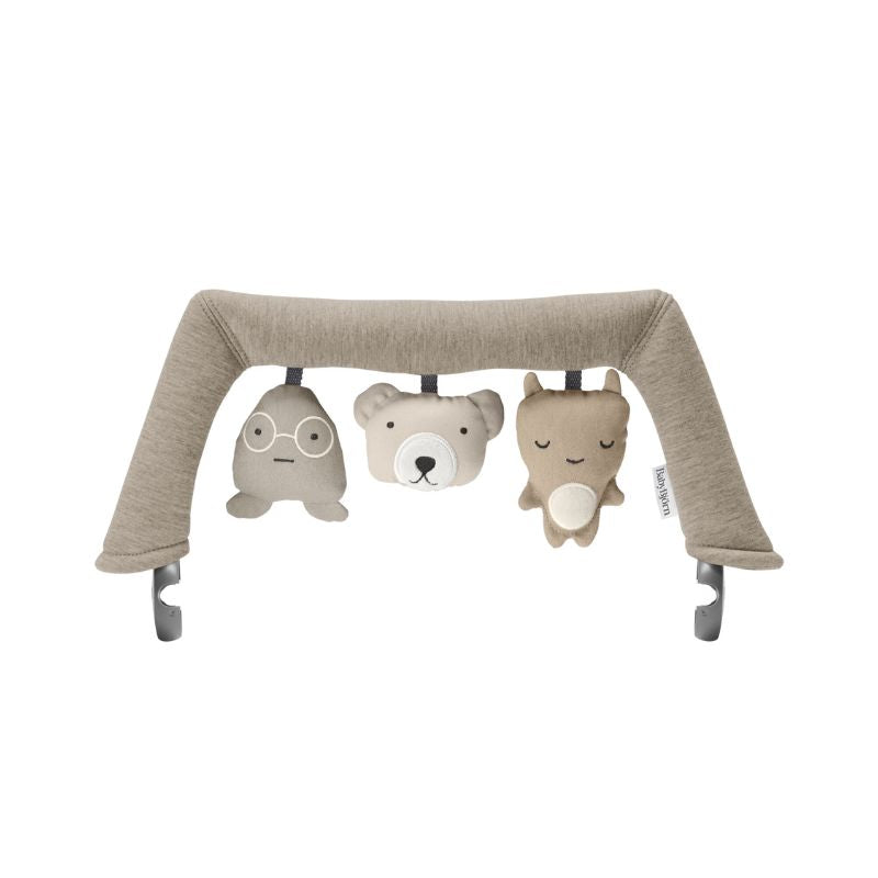 BabyBjorn Brinquedo para Espreguiçadeira - Amigos Suaves Neutros