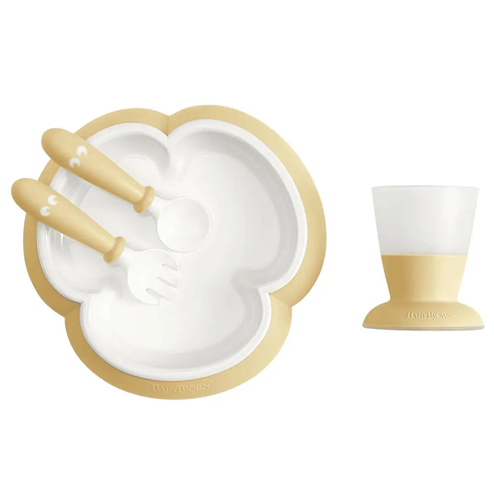BabyBjorn Conjunto de Refeição - Amarillo Pastel