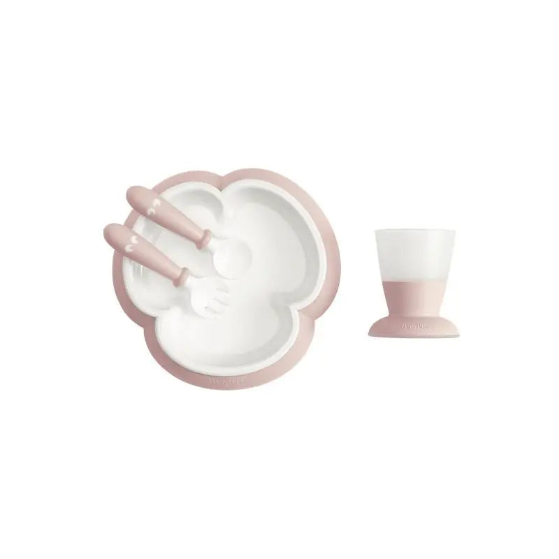 BabyBjorn Conjunto de Refeição - Rosa Pastel