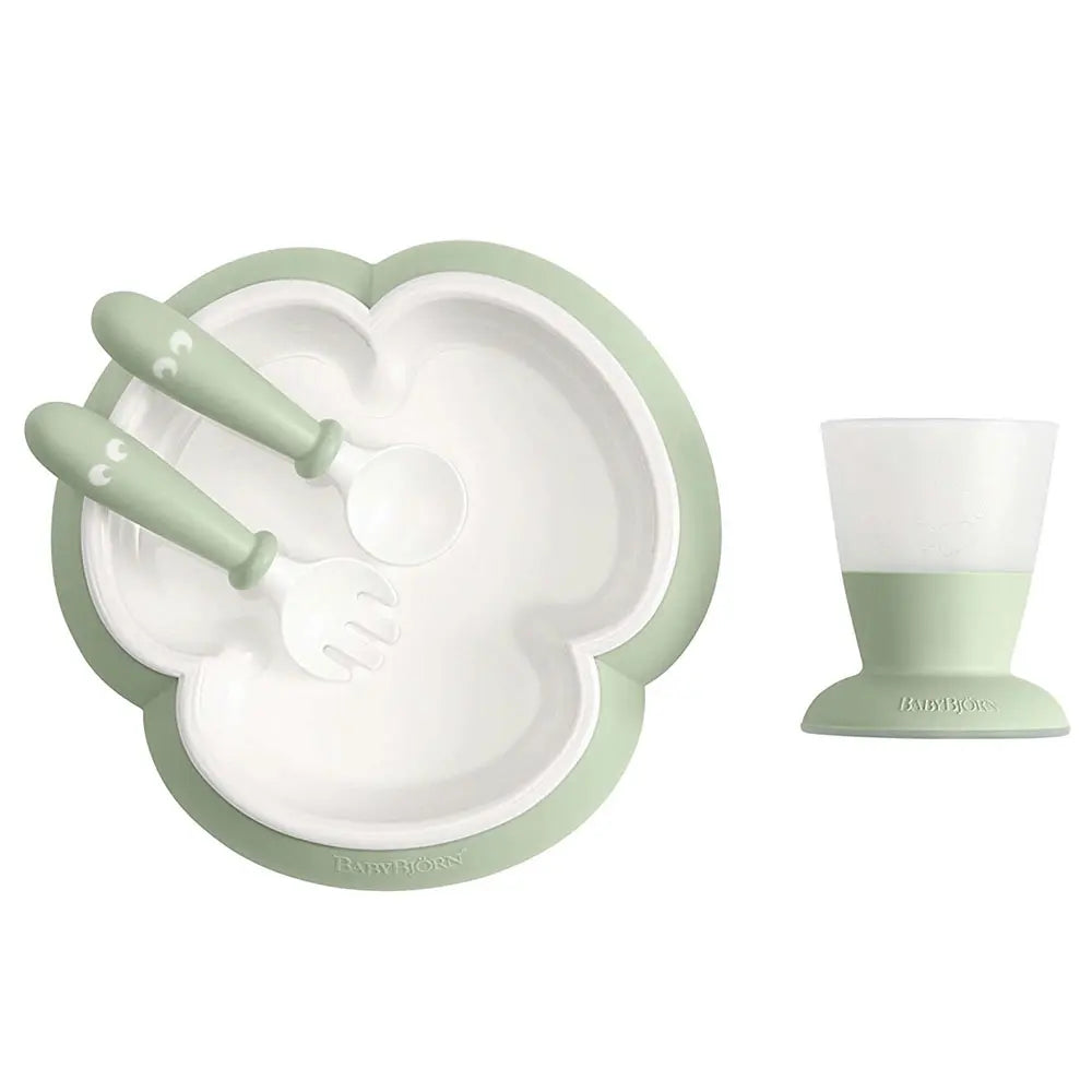 BabyBjorn Conjunto de Refeição - Verde Pastel