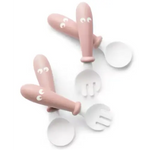 BabyBjorn Conjunto de Talheres (4peças) - Rosa Pastel