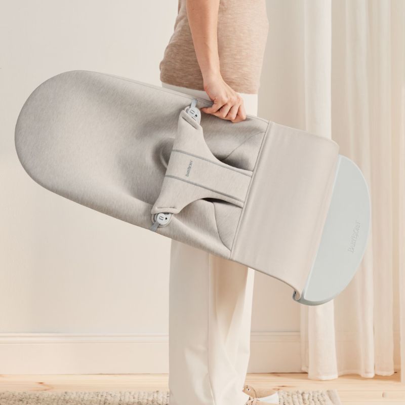 BabyBjorn Espreguiçadeira Bliss 3D Jersey - Beige Claro