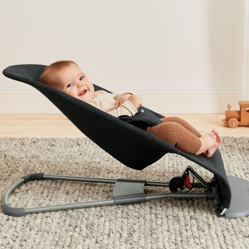 BabyBjorn Espreguiçadeira Bliss Woven Classic - Negro