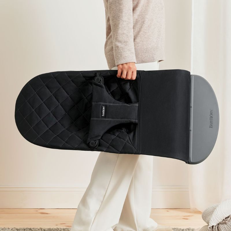 BabyBjorn Espreguiçadeira Bliss Woven Classic - Negro