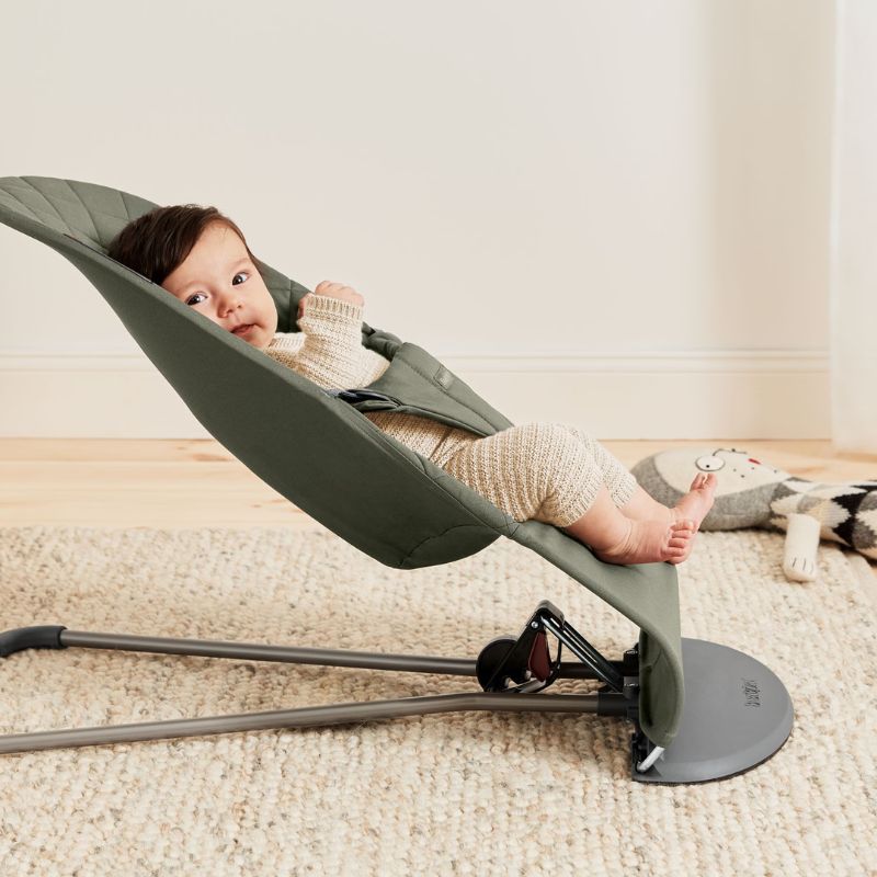 BabyBjorn Espreguiçadeira Bliss Woven Classic - Verde Oscuro