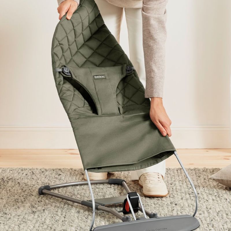 BabyBjorn Espreguiçadeira Bliss Woven Classic - Verde Oscuro