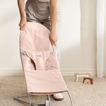 BabyBjorn Espreguiçadeira Bliss Woven Melange - Rosa Claro