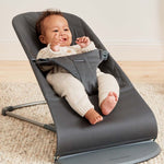 BabyBjorn Espreguiçadeira Bliss Woven Pétala - Antracita
