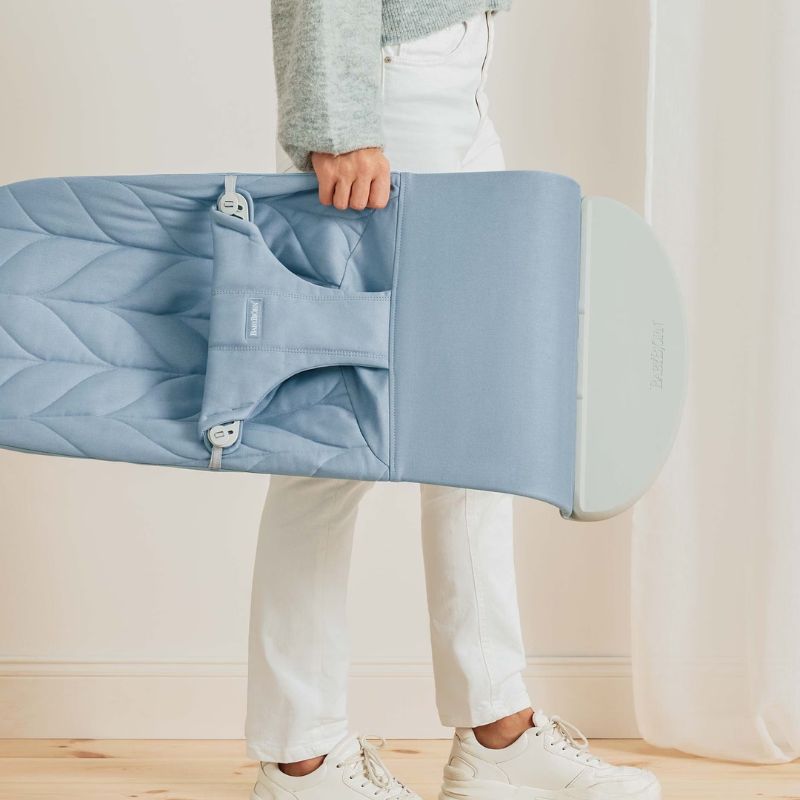 BabyBjorn Espreguiçadeira Bliss Woven Pétala - Azul