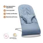 BabyBjorn Espreguiçadeira Bliss Woven Pétala - Azul