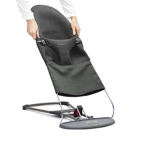 BabyBjorn Forra para Espreguiçadeira Bliss Jersey - Gris Oscuro