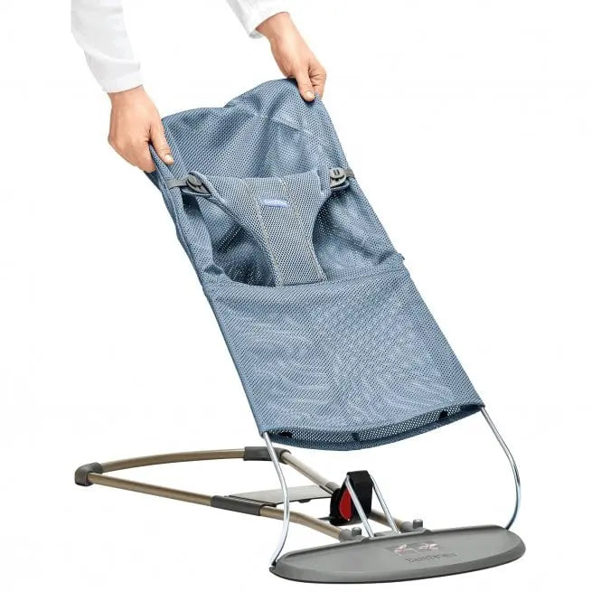 BabyBjorn Forra para Espreguiçadeira Bliss Mesh - Azul Pizarra