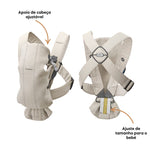 BabyBjorn Mochila Porta Bebé Mini 3D Jersey - Gris carbón