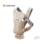 BabyBjorn Mochila Porta Bebé Mini Mesh - Azul Marino