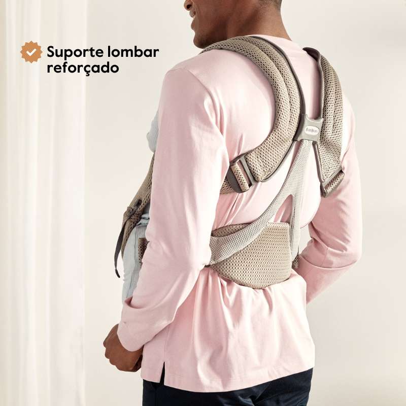 BabyBjorn Mochila Porta Bebé Move Mesh - Verde Salvia