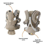 BabyBjorn Mochila Porta Bebé Move Mesh - Negro