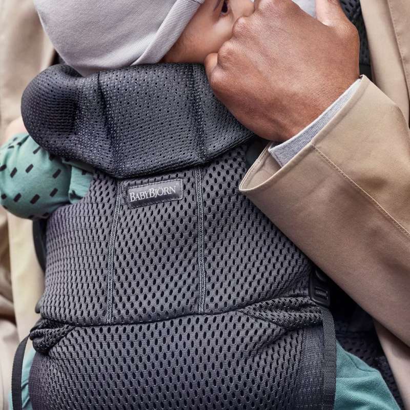 BabyBjorn Mochila Porta Bebé Move Mesh - Antracita