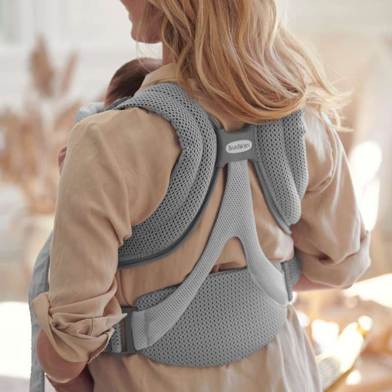 BabyBjorn Mochila Porta Bebé Move Mesh - Grey