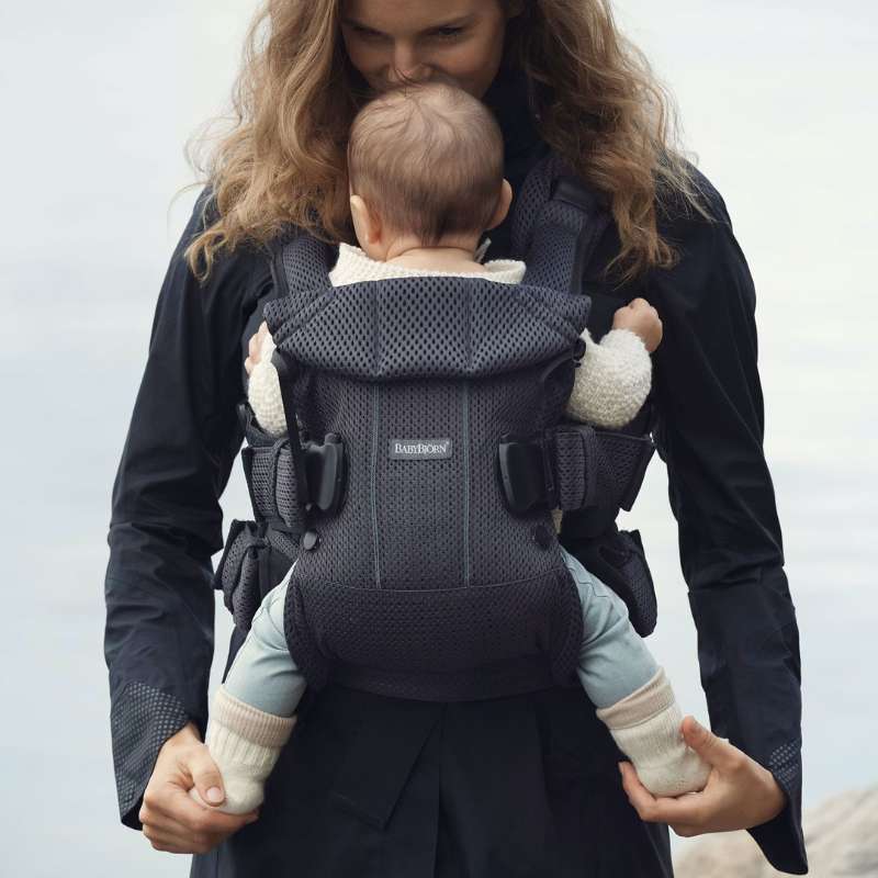 BabyBjorn Mochila Porta Bebé One Air - Antracita
