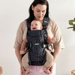 BabyBjorn Mochila Porta Bebé One Air - Antracita/Leopard