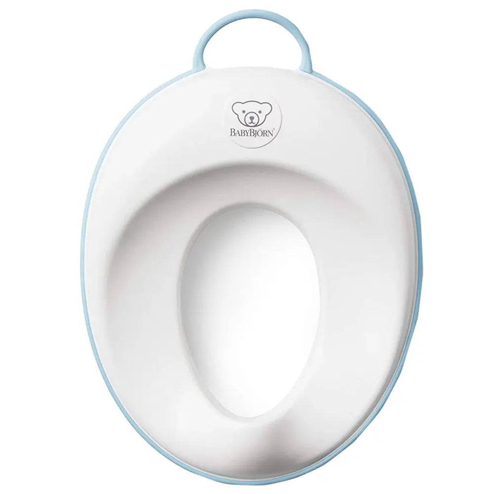 BabyBjorn Redutor de Sanita - Blanco/Turquesa