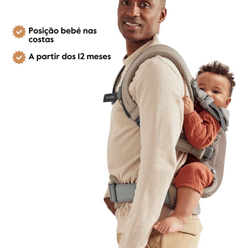 Babybjorn Mochila Porta Bebé Harmony - Antracita Mesh